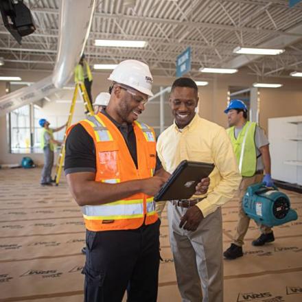 image of restore workers