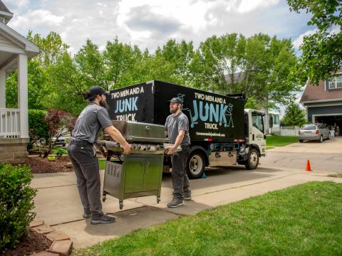 Junk Haulers carrying a grill