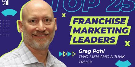 Greg Pahl of TWO MEN AND A JUNK TRUCK named one of 1851 Franchise's Top 25 Franchise Marketing Leaders