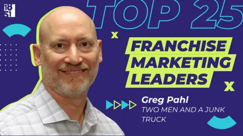 Greg Pahl of TWO MEN AND A JUNK TRUCK named one of 1851 Franchise's Top 25 Franchise Marketing Leaders
